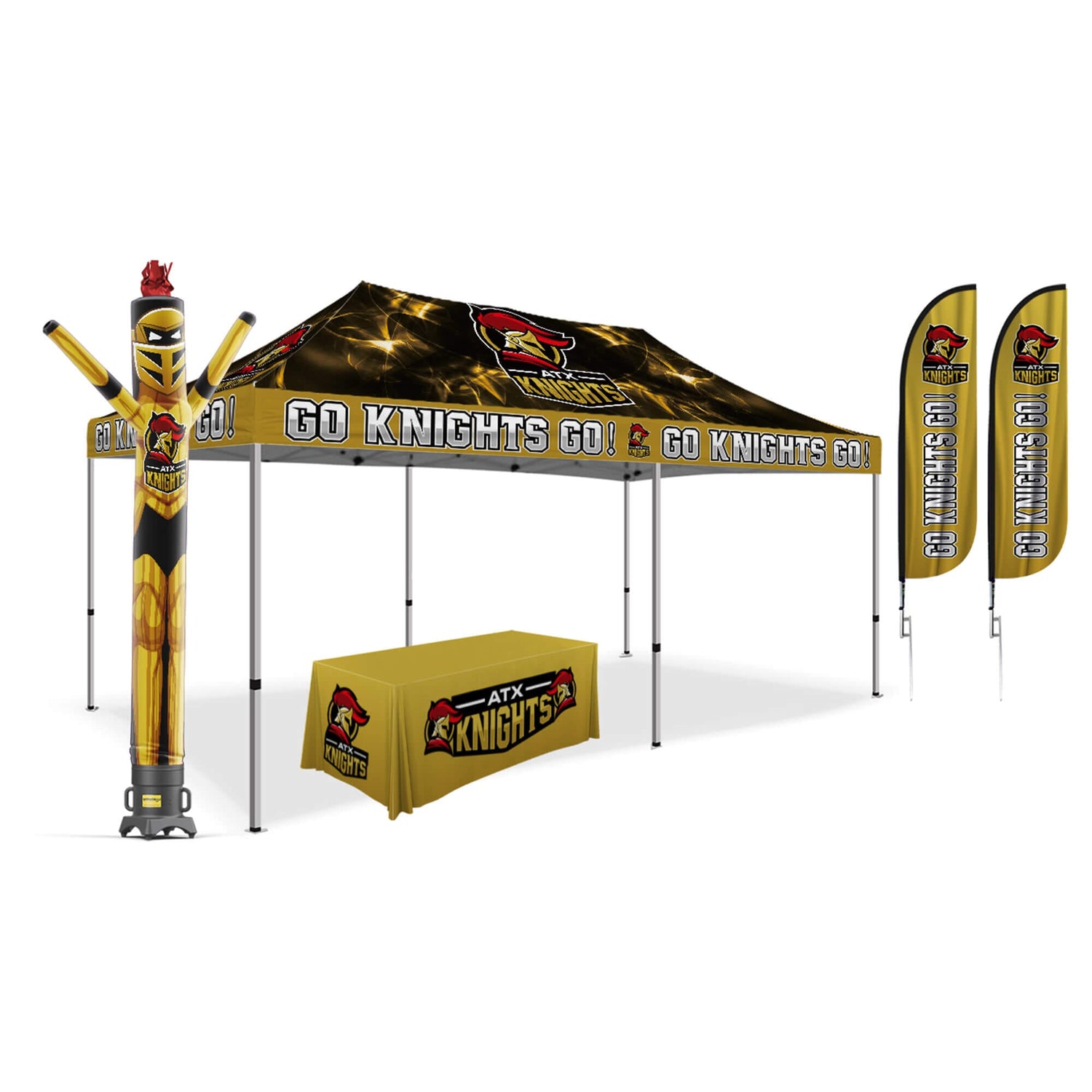 pop up tent with company logo Custom Sports Team Canopy Tent Package