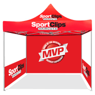 Sport Clips 10ft x 10ft Red Canopy Tent 10M1010013