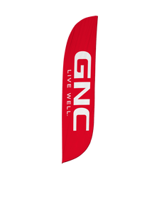 GNC Feather Flag Red 