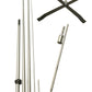 12ft Feather Flag X Stand & Ground Spike Pole Set 