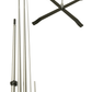12ft Feather Flag Pole Set & X-Stand Set 