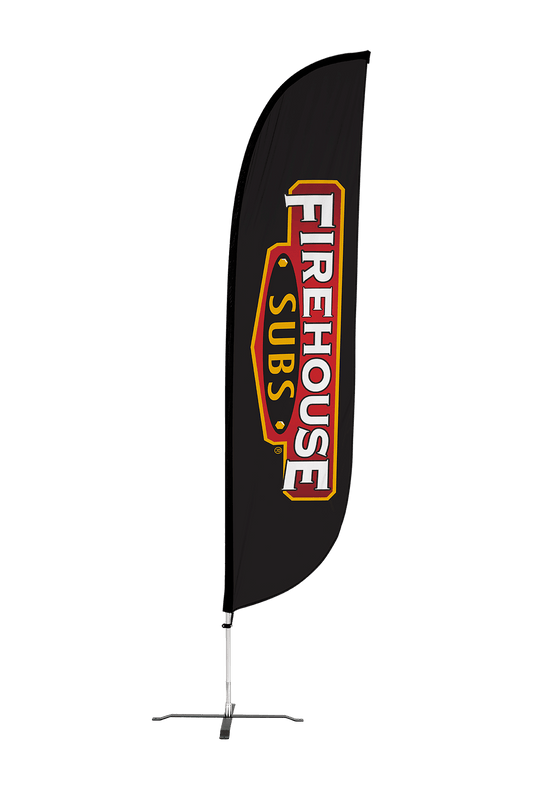 Firehouse Subs Feather Flag 