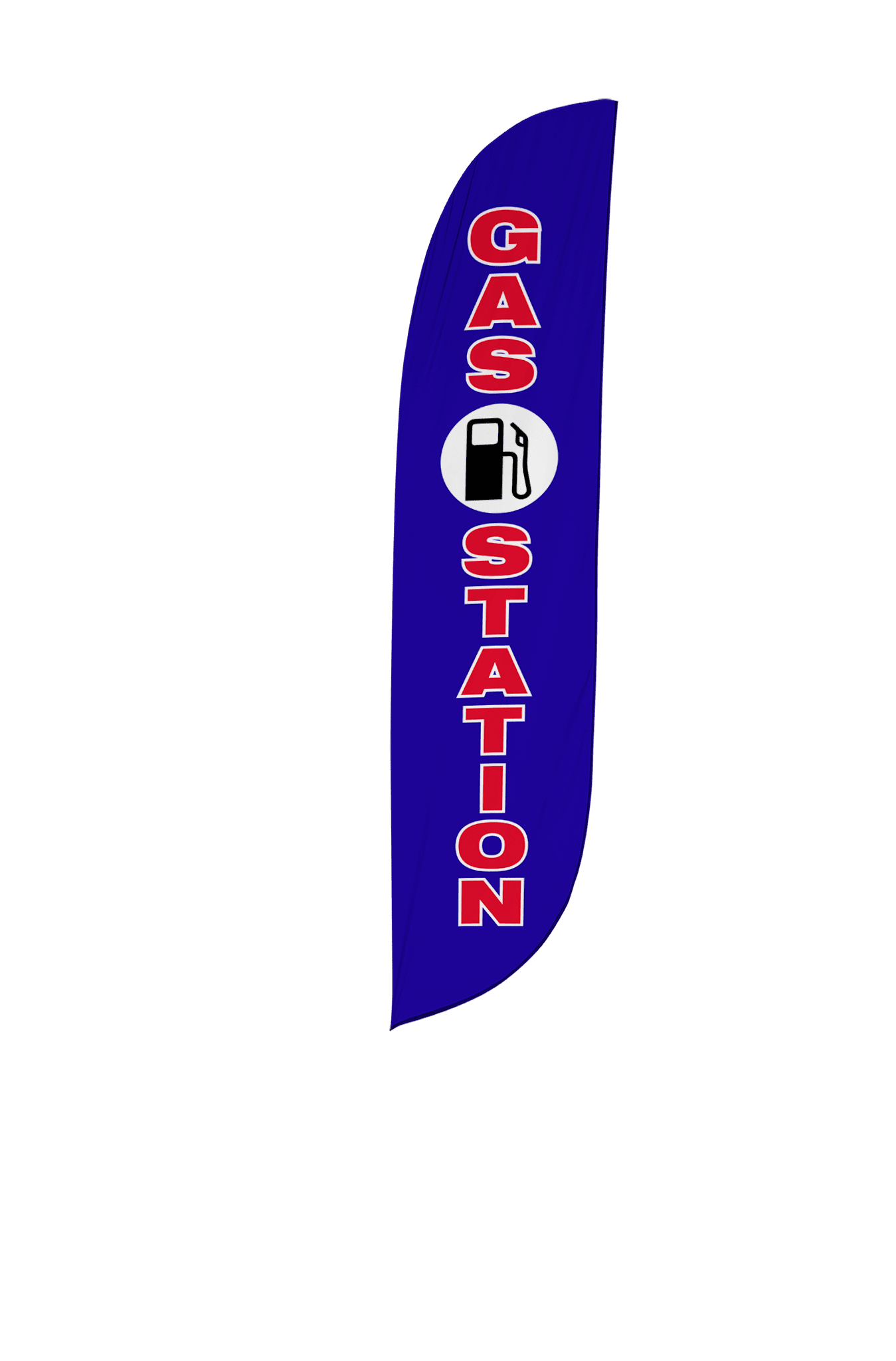 Gas Station Feather Flag 