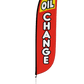 Oil Change Feather Flag 