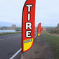 Tire Sale Feather Flag 