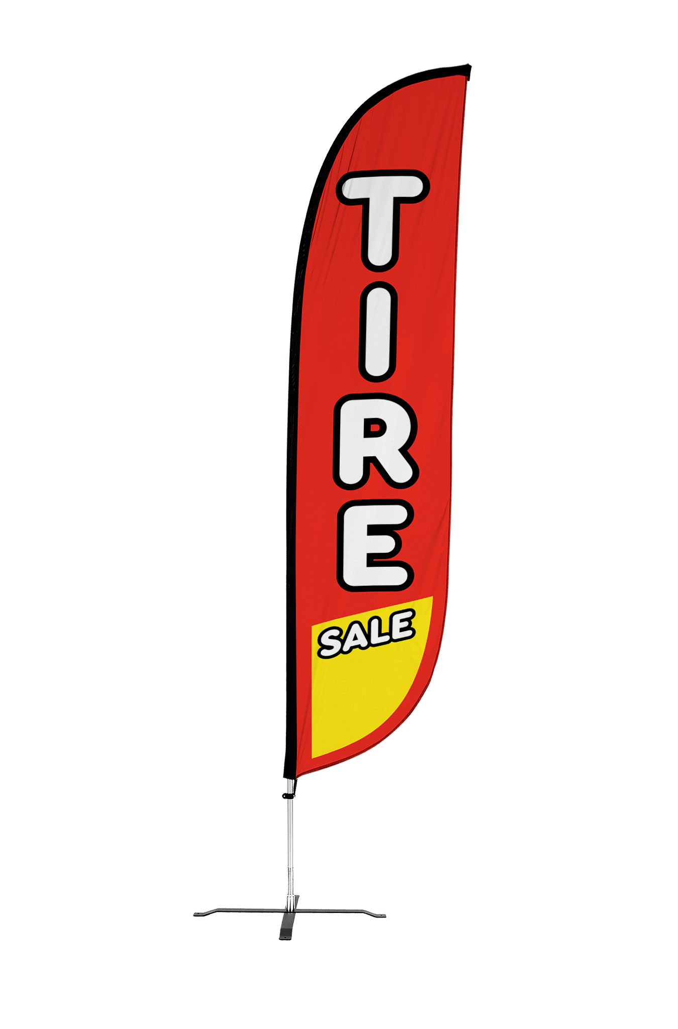 Tire Sale Feather Flag 