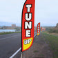 Tune Up Feather Flag Red & Yellow 