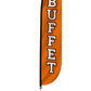 Buffet Feather Flag Orange 