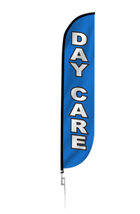 Day Care Feather Flag Blue 