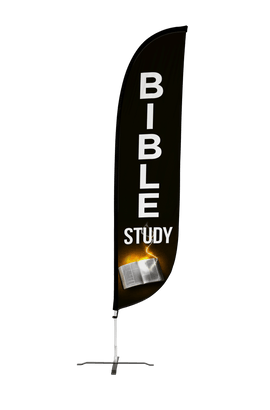 Bible Study Feather Flag