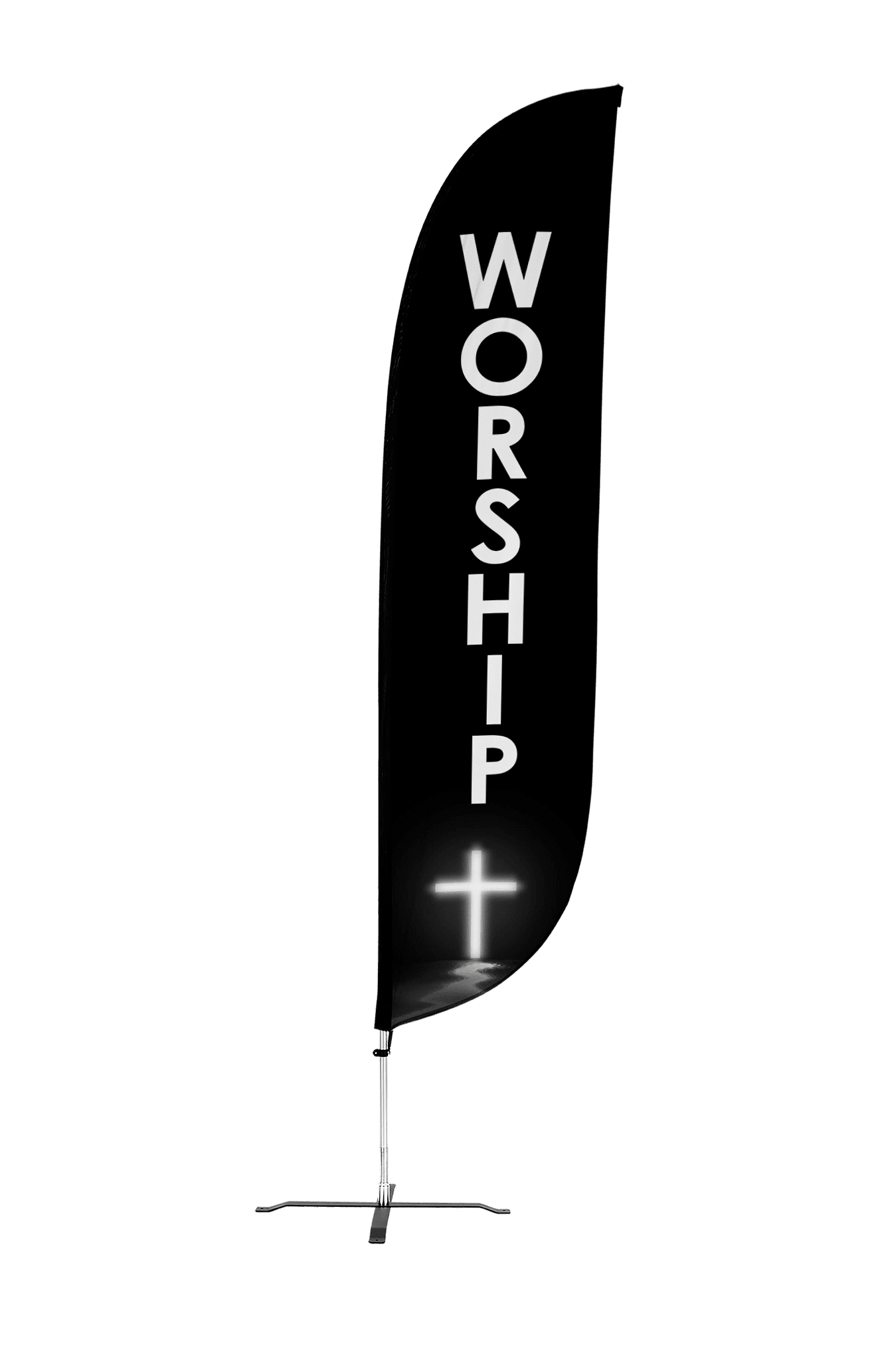 Worship Feather Flag 10M1200383