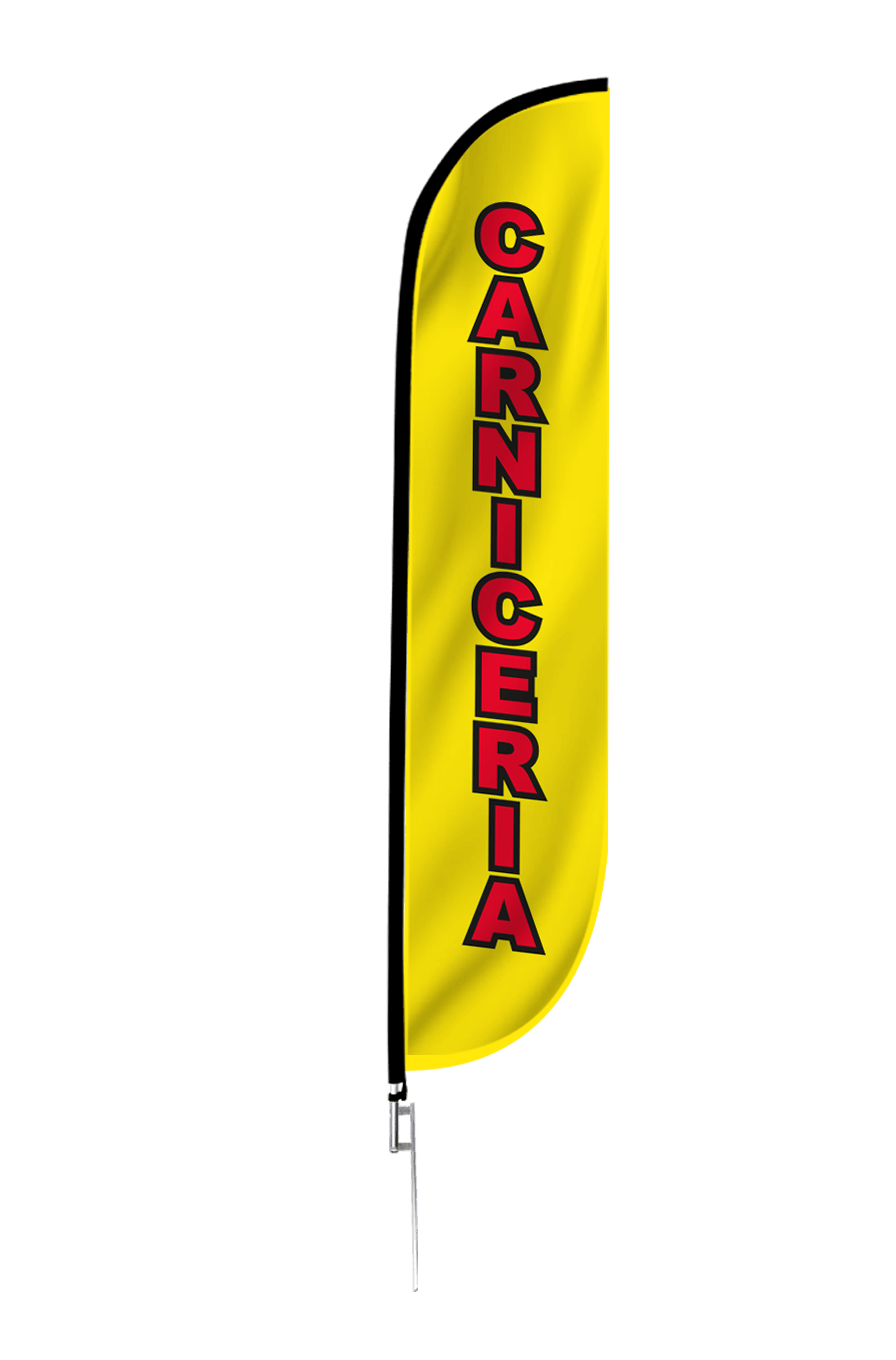 Carniceria Feather Flag 