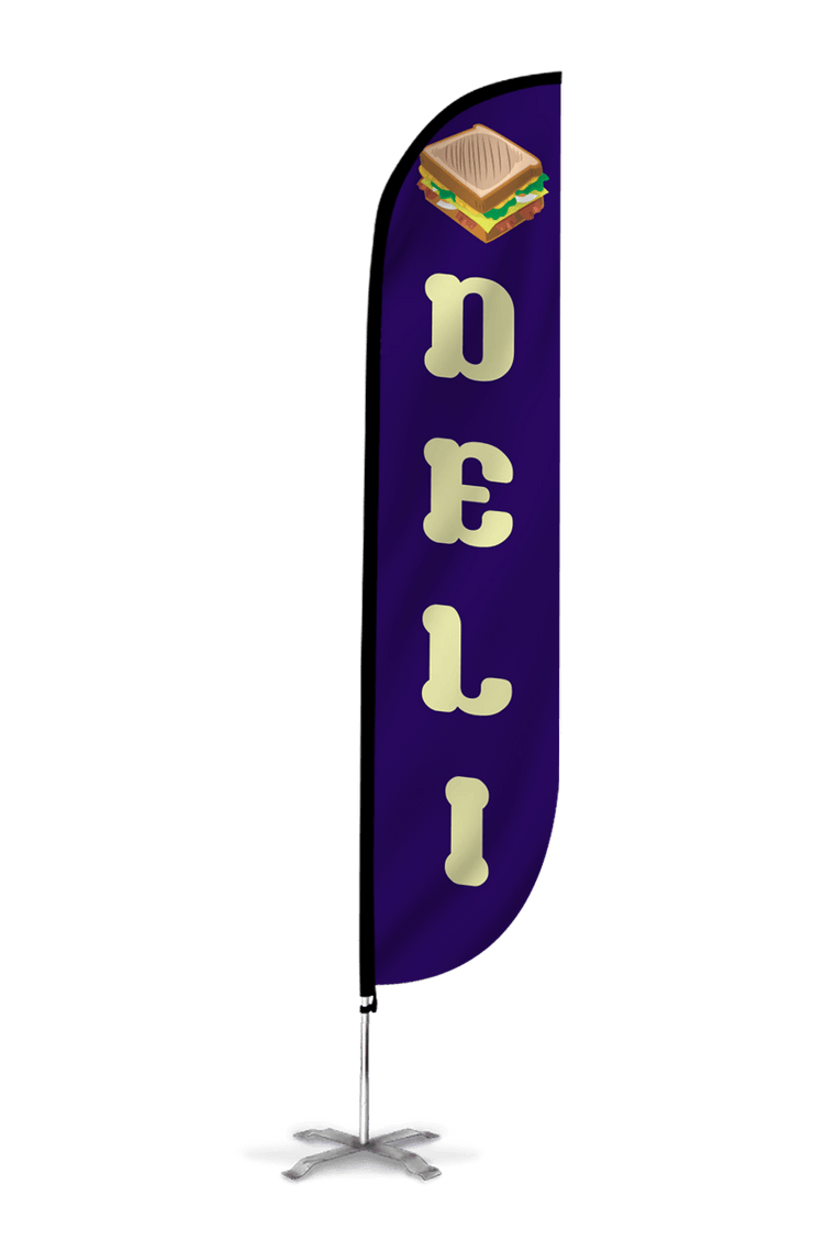 Deli Feather Flag Blue – LookOurWay
