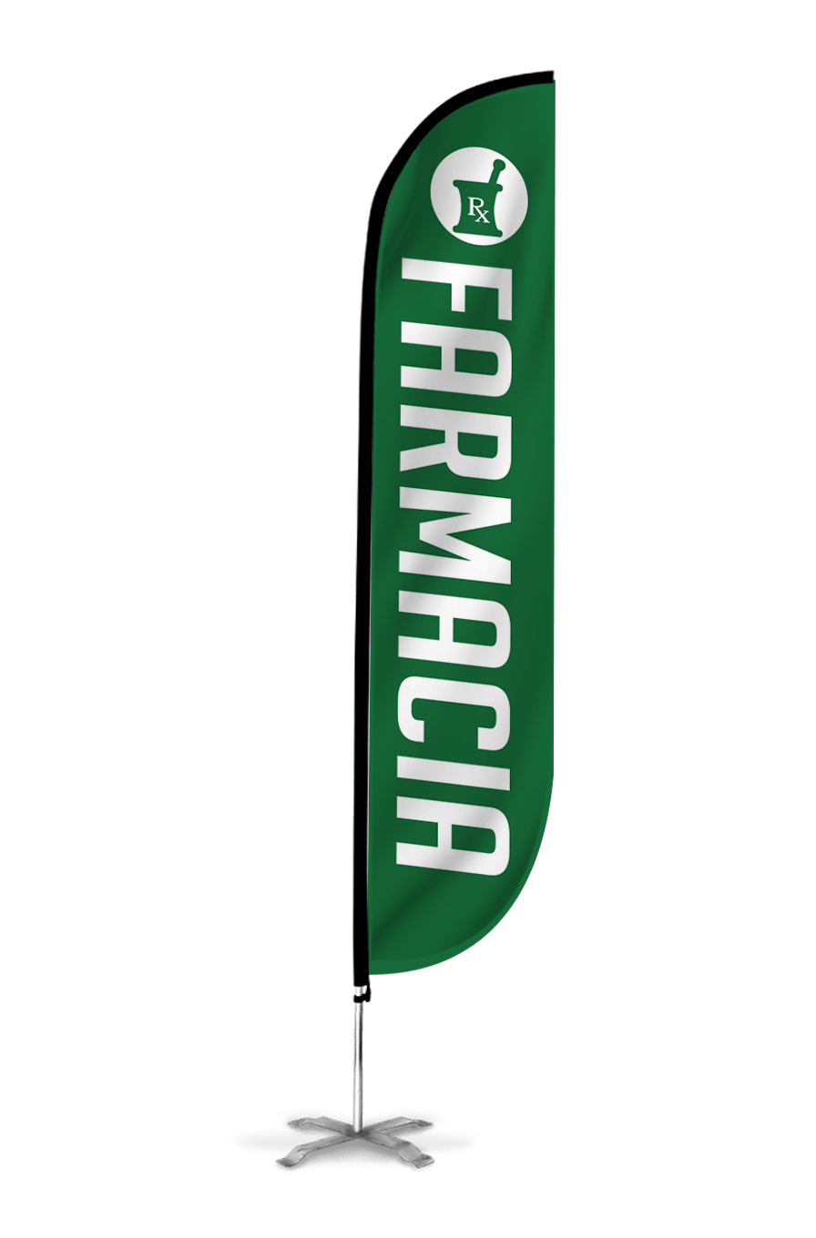 Farmacia Feather Flag 