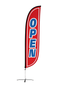 Open Feather Flag 10M1200106