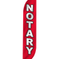 Notary Feather Flag Red 