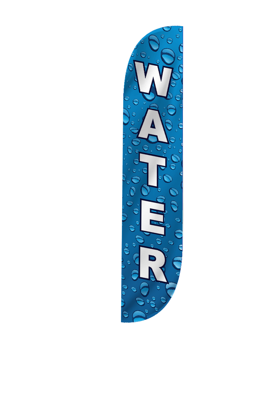 Water Feather Flag Blue 