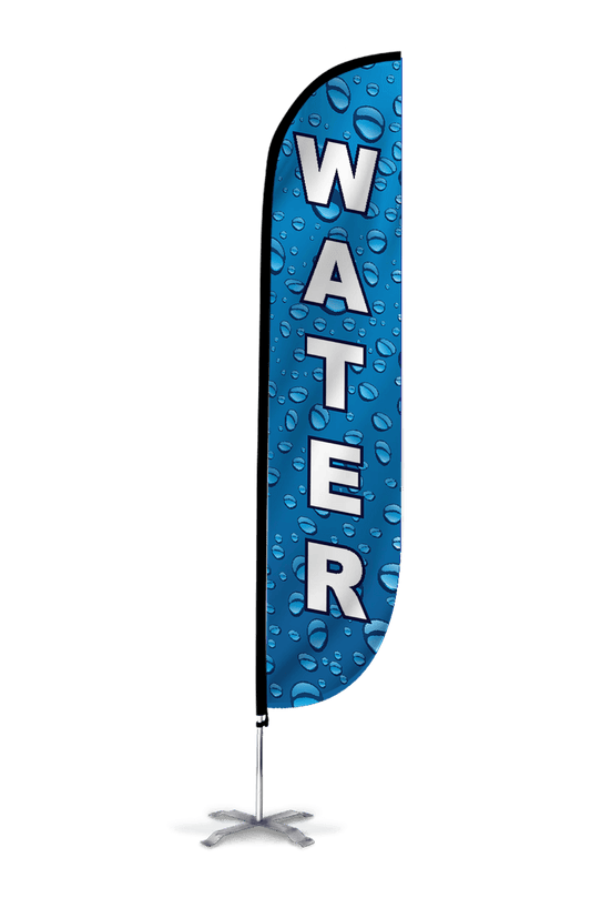 Water Feather Flag Blue 