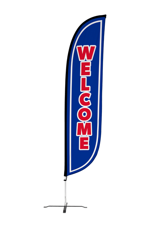 Welcome Feather Flag 10M1200031