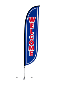 Welcome Feather Flag 10M1200031