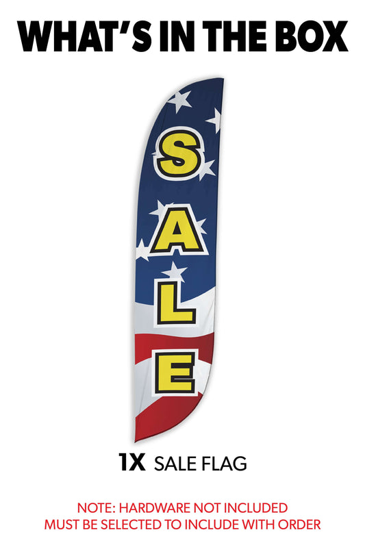 Sale Feather Flag Red White Blue 
