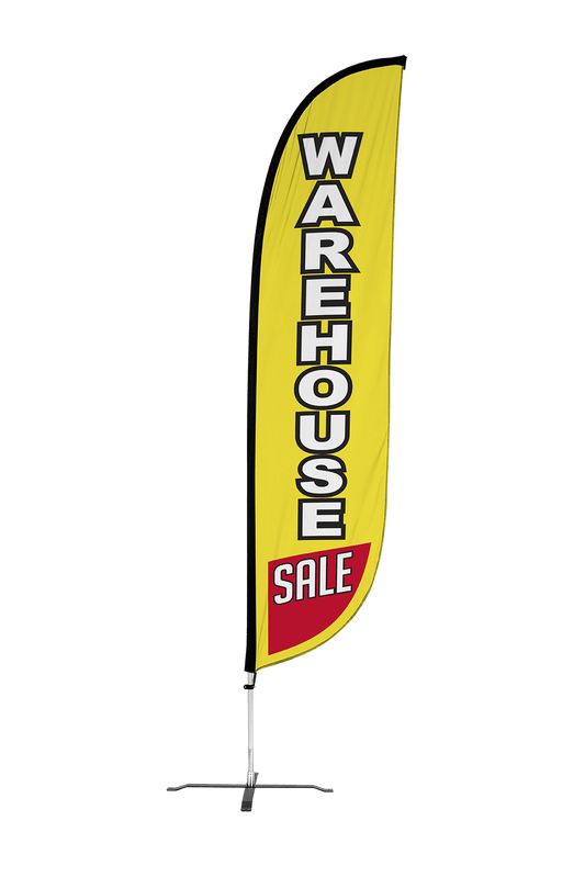 Warehouse Sale Feather Flag 