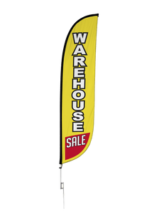 Warehouse Sale Feather Flag 