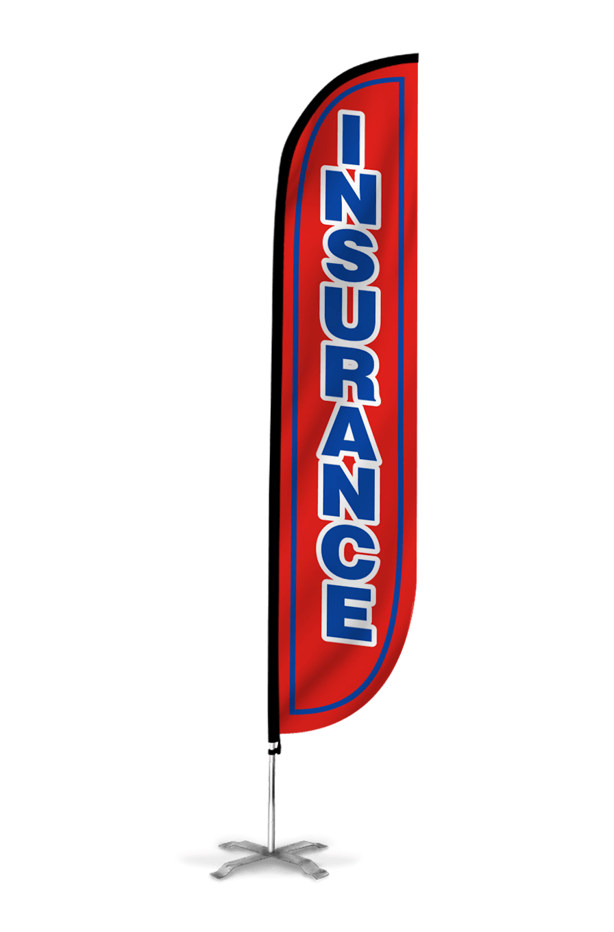 Insurance Feather Flag 10M1200049
