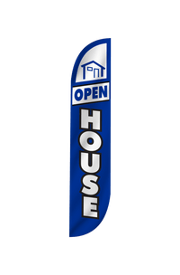 Open House Feather Flag 