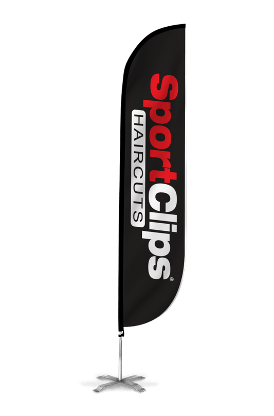 Sport Clips Feather Flag 10M1200354