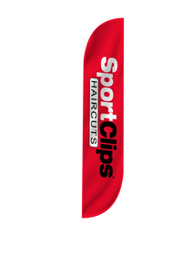 Sport Clips Feather Flag 