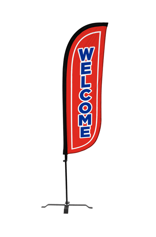 Welcome Feather Flag 10M5000032