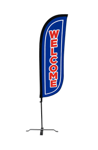 Welcome Feather Flag 10M5000031