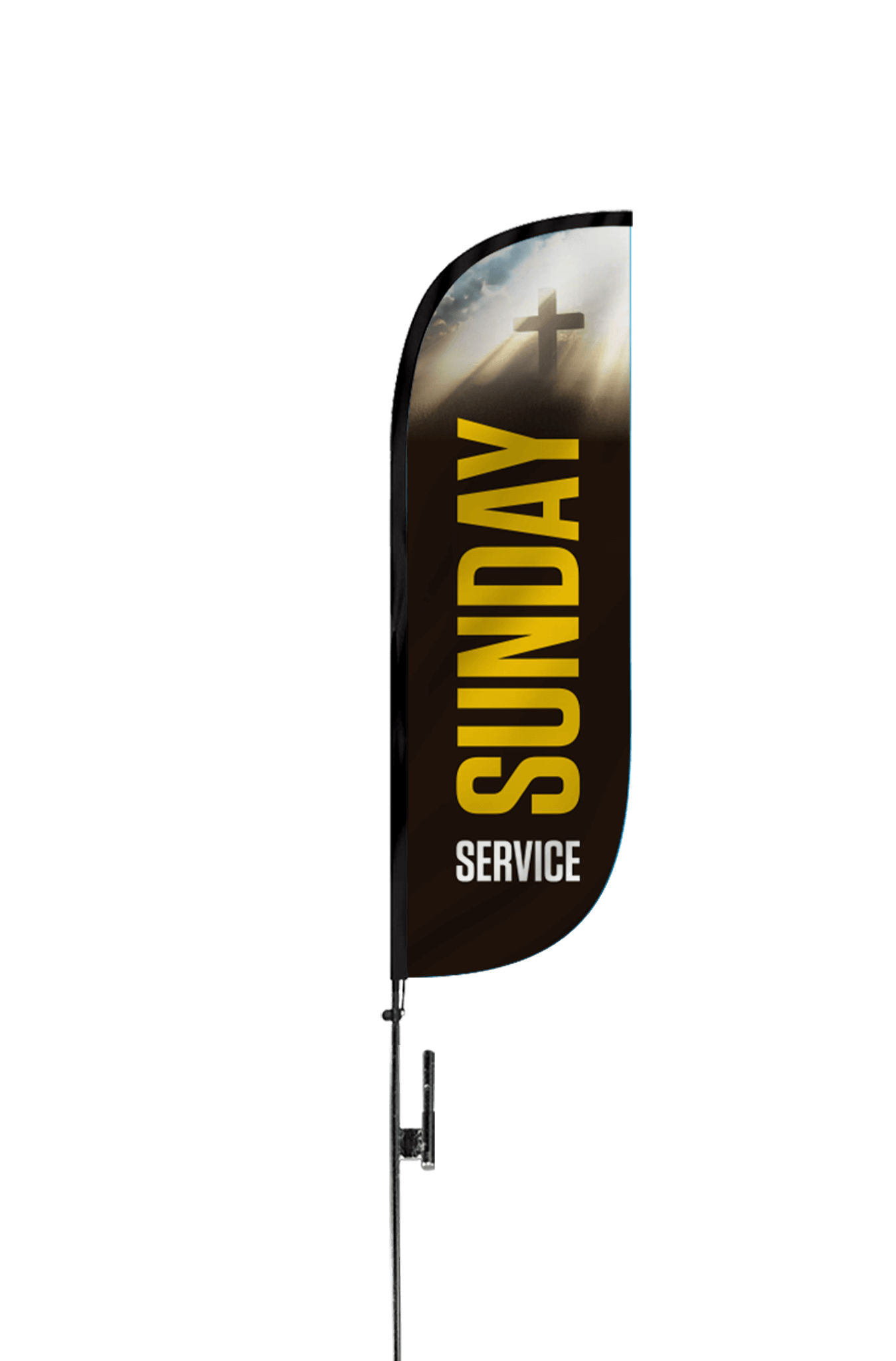 Sunday Service Feather Flag 