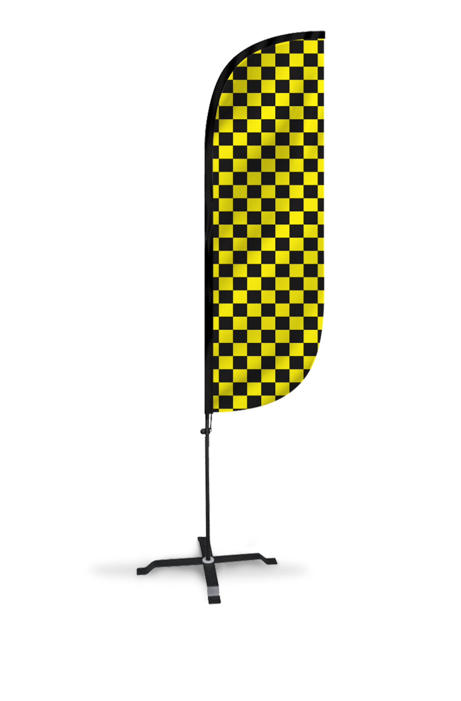 Checkered Color Feather Flag 10M5000062