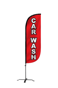 Car Wash Feather Flag 10M5000112