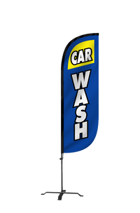Car Wash Feather Flag 10M5000045