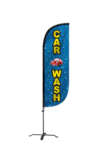 Car Wash Feather Flag 10M5000109