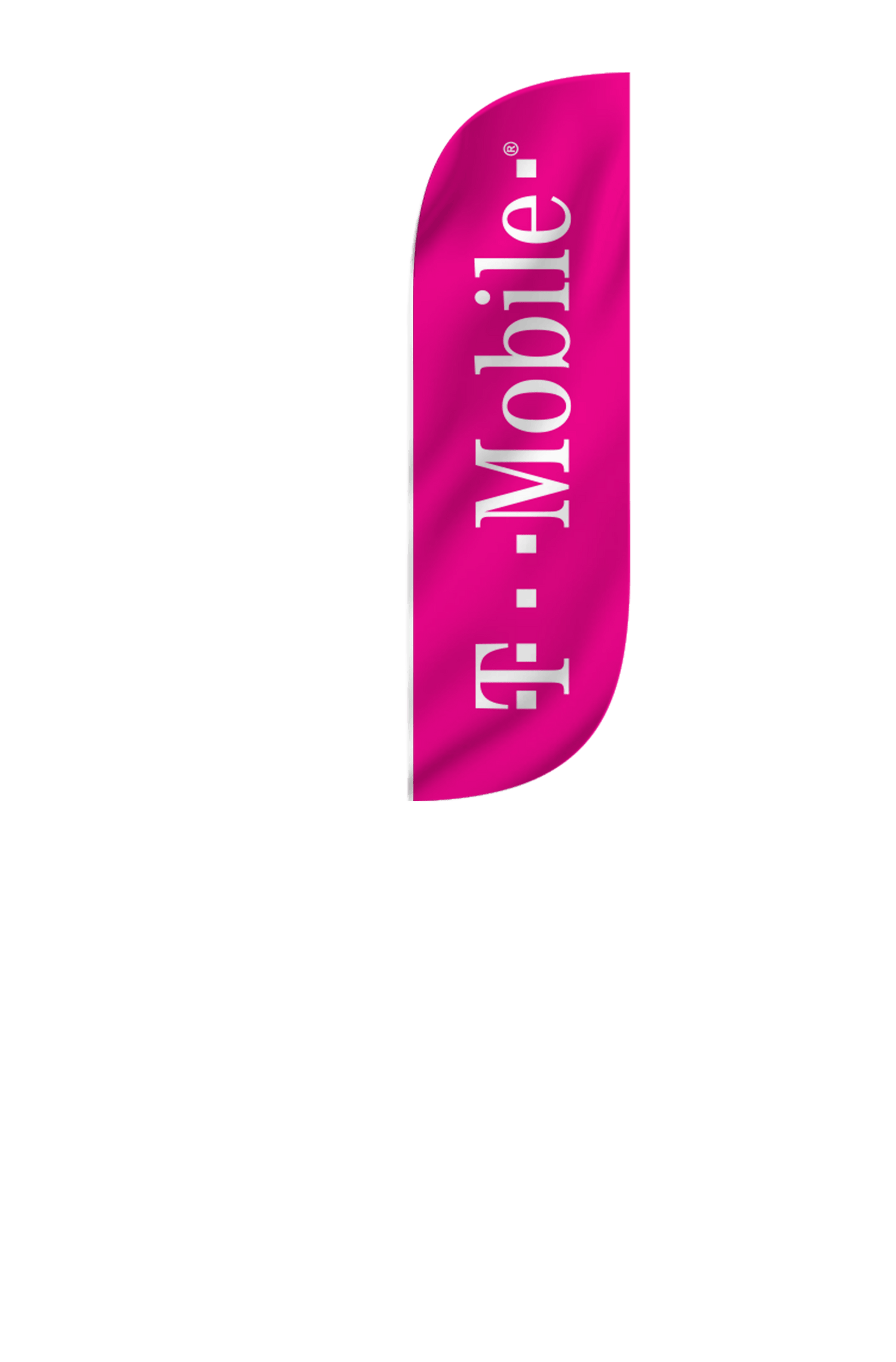 T-Mobile Feather Flag 