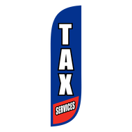 Tax Services Feather Flag - 5ft 