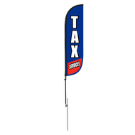 Tax Services Feather Flag - 5ft 10M5000075