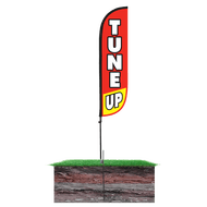 Tune Up Feather Flag - 5ft 10M5000038