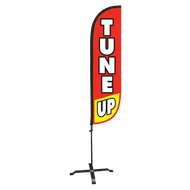 Tune Up Feather Flag - 5ft 