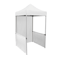 LookOurWay 5ft x 5ft Pop Up Tent Canopy Complete Set White 