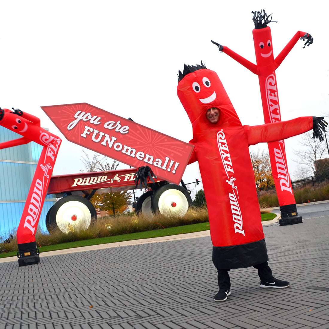 Custom Air Dancers® Inflatable Tube Man Costume – LookOurWay