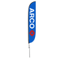 Arco Gasoline Feather Flag 