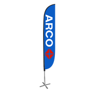 Arco Gasoline Feather Flag 