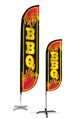 BBQ Feather Flag