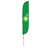 BP Gasoline Feather Flag 