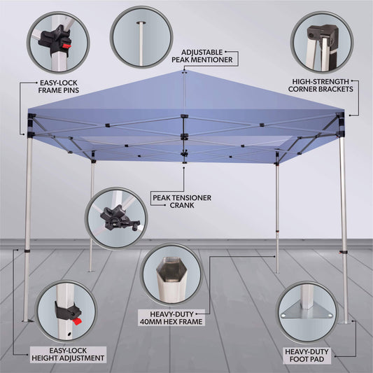 Custom Canopy Tent Experience Platinum Package 